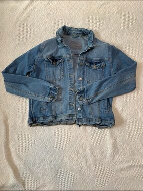 Classic Light Blue Denim Jean Jacket - Women